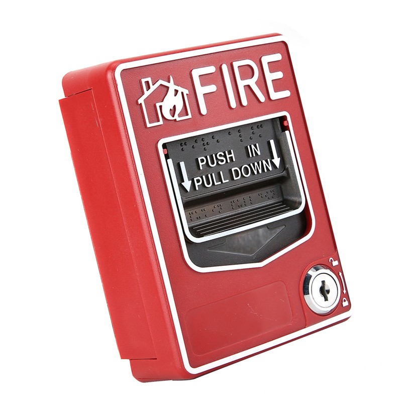 9-28VDC Manual Multiple Wire System Safety Fire Pull Station Alarm