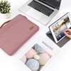 DOMISO 17 inch Laptop Sleeve Case Briefcase Water-Resistant Bag Portable