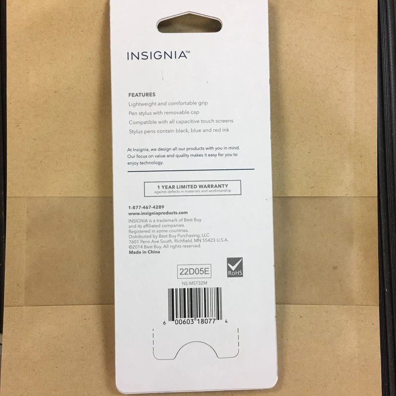 Insignia- Stylus Pen [3 Pack] Universal Capacitive Touch Screen -