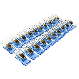 Supercrafts Sewing/Quilting Wonder Clips (Blue Set of 20)
