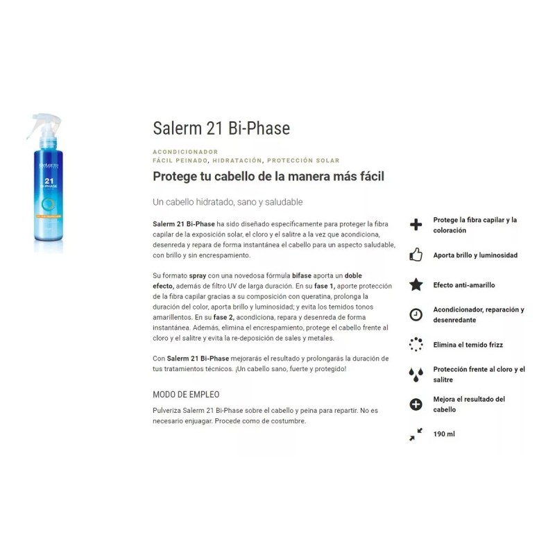 Salerm 21 Kit De 5 Pzs Todo En Uno Tratamiento