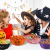 4 Pcs Large halloween candy bowl Trick or Treat Candy