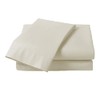 Percale White Double Flat Sheet