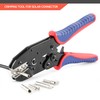HKS Crimping Tool for Solar PV Cable Connectors - Ratcheting