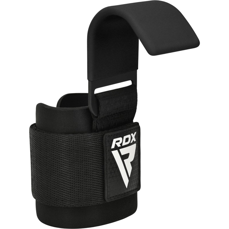 RDX Weight Lifting Hooks Straps Pair, 8mm Neoprene Padded Wrist