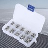 Full Rivets 500pcs Aluminum Flat Head Full Rivets Multi Size