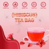 Hibiscus Tea Bags, Hibiscus Flower Herbal Tea - Rich in