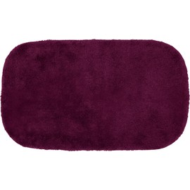 Erwin Müller Kefalonia Bath Mat, Non-Slip Berry, Size 60 x 100 cm, Suitable for Underfloor Heating, Dense, Fluffy Floor (Other Colours, Sizes)