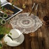 Embroidered Placemats Set of 4, Retro Handmand Place Mats Vintage