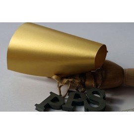 FAV Shimmer Pure Gold 8-1/2-x-11 Cardstock Paper 100-pk - 250 GSM (92lb Cover) PaperPapers Letter size Card Stock Paper - Business, Card Making, Designers, Professional and DIY Projects