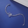 EUEAVAN Inspirational Gymnastics Bracelet Love Charms Gymnastics Bracelet Ballerina Sport