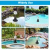 YIBOBO Floating Reflective Pinwheels for Pool, Owl Shape to Scare