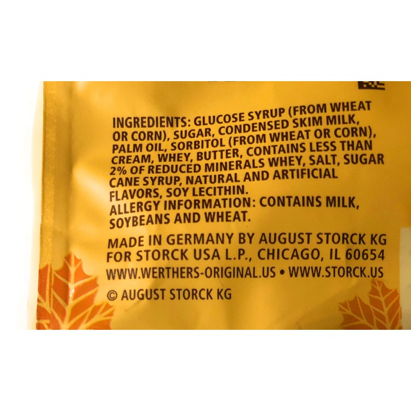 Werther's Original Soft Harvest Pumpkin Spice Caramel Candy, 8.57 Oz