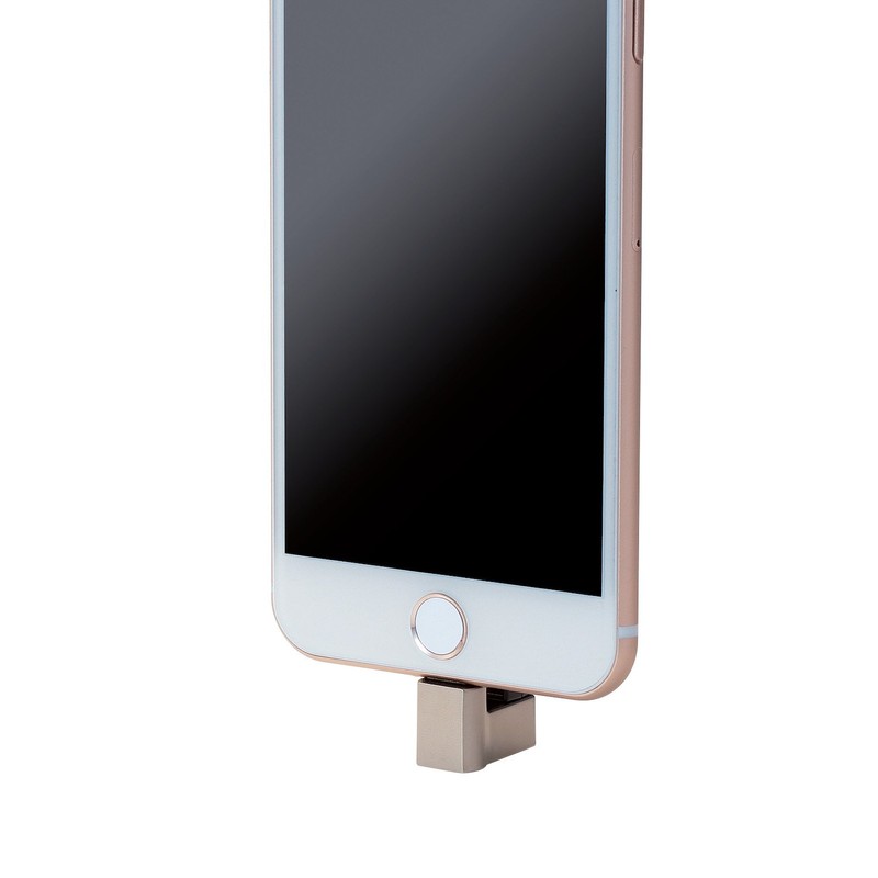 Logitech LMF-LGU3A016GBK Lightning USB Memory, 16GB MicroB/Type C Converter Adapter