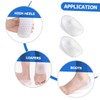 Ipetboom 1 Pair U Shaped Heel Pads Soft Heel Cushions