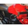KEEPDSGN 7/8" Bar End Chrome Motorcycle Rearview Mirror Fit For