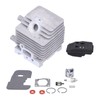 Cylinder Piston Exhaust Muffler Gasket Kit Fit for Stihl FS75