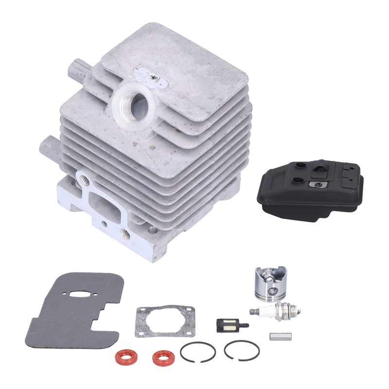 Cylinder Piston Exhaust Muffler Gasket Kit Fit for Stihl FS75