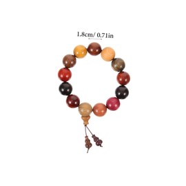 SAFIGLE Sandalwood Beads Bracelet Women Buddhist Prayer Beads Bracelet Necklace Chakra Amethyst Buddha Stone Bracelet Charms for Jewelry Making Earrings Bracelets Couples Beaded Woman Hand