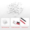 Lyeteung 50 Sets JST 1.5 ZH 2 Pin Connectors, Mini