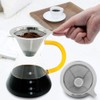 Stainless Steel Coffee Filter Pour Over Coffee Dripper Reusable Coffee