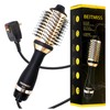 Blow Hair Dryer Brush: Detachable 4-in-1 with Ionic Technology, Brush-Blow-Dryer