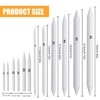 12 Pcs Blending Stumps and Tortillions, Art Blending Pencils Tools,