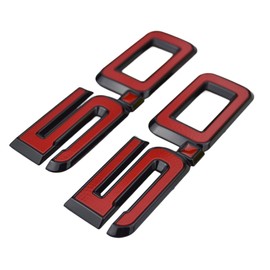 2025(latest) 5.5" Red Door Side 3D 5.0 Emblem Badge Plate for Ford Mustang GT Dark Horse F150 PR3Z-16228-D 2024 2025