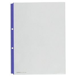 キングジム クリアファイル カラーガードポケット 10枚入 A4タテ 青 203-B