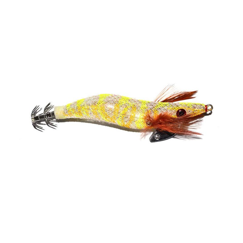 HTO IKA Hunter Squid Jig: Prawn