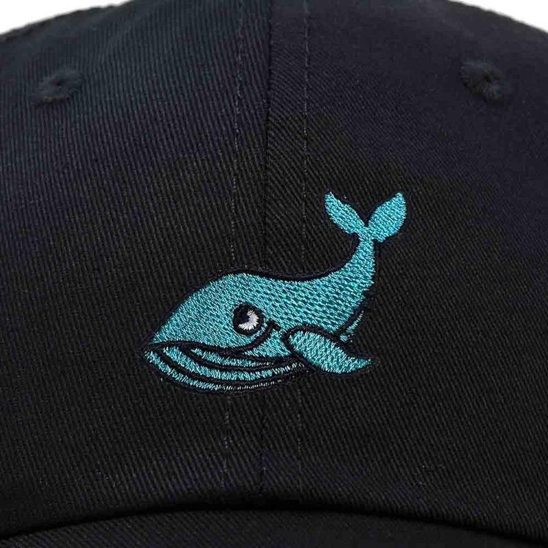 DALIX Whale Embroidered Dad Hat Cotton Baseball Cap Women in