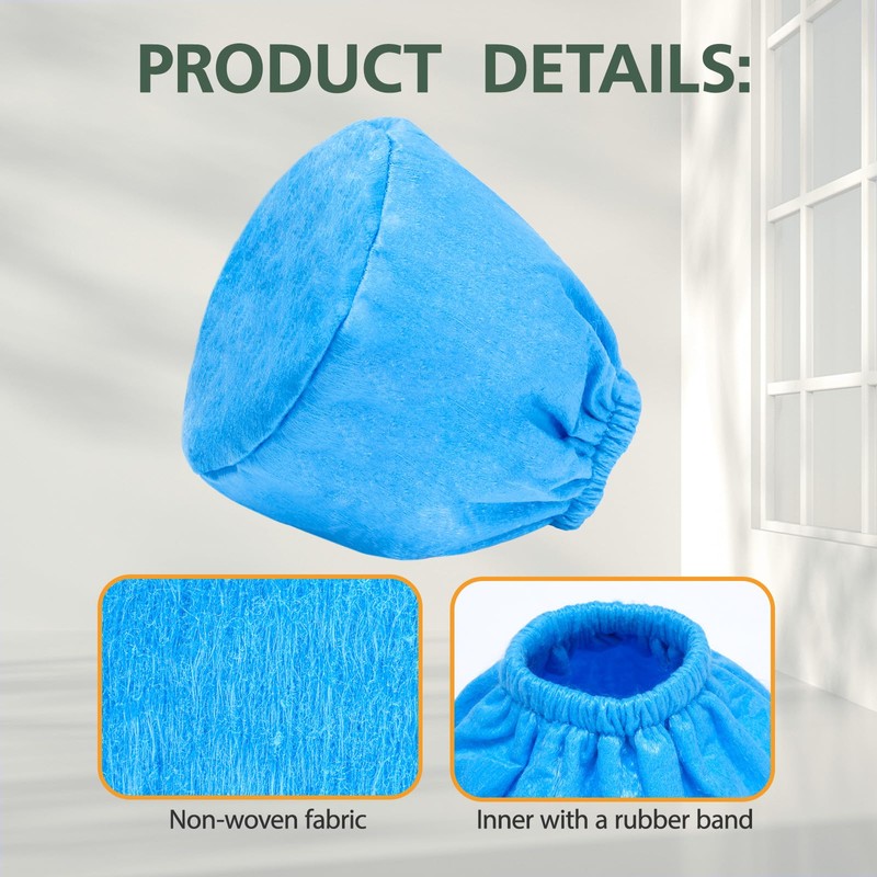 10 Pack VRC2 Cloth Filter Compatible with Vacmaster 1.5 to