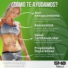 5h8 Resveratrol 90 Cáps Con 250 Mgs Frutos Rojos Con