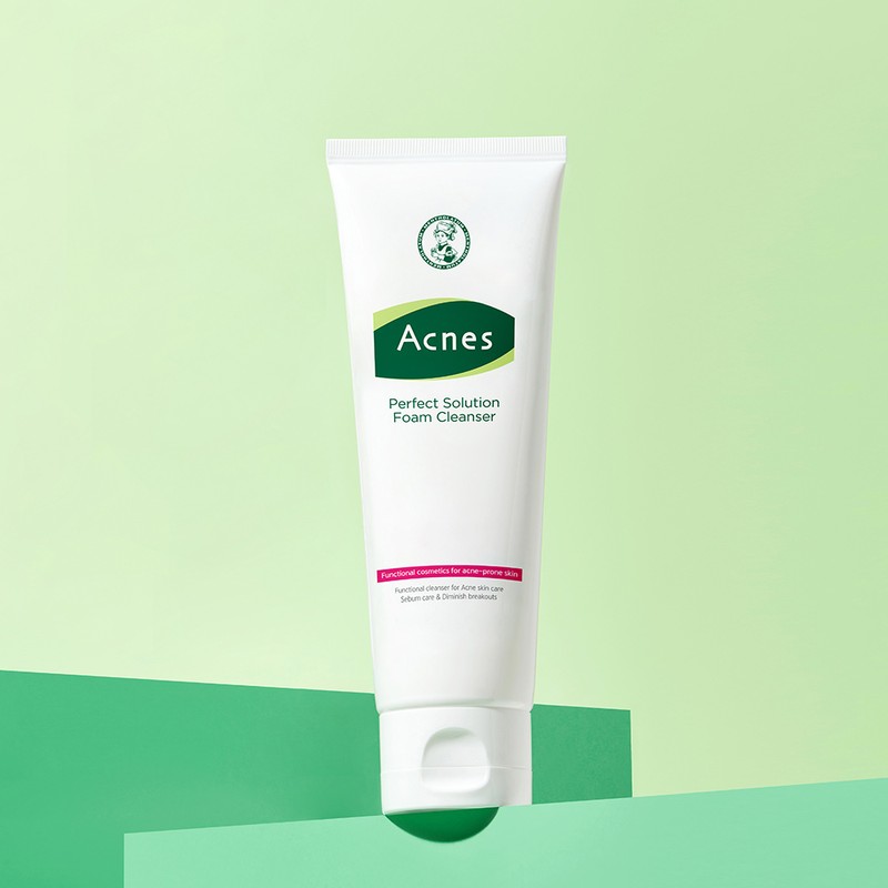 Acnes Foaming Wash and Foam Cleansing Lotion Skin Sensitive Skin