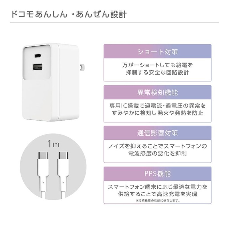 2-Port AC Adapter 01M/Cable Included