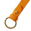 IL BISONTE Key Chain, Key Ring, Leather, Genuine Leather, Cowhide