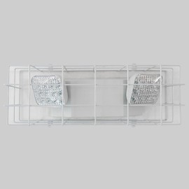 TANLUX LED Emergency Light with Wire Guard, Protective Coated Steel Wire Guard with Emergency Light