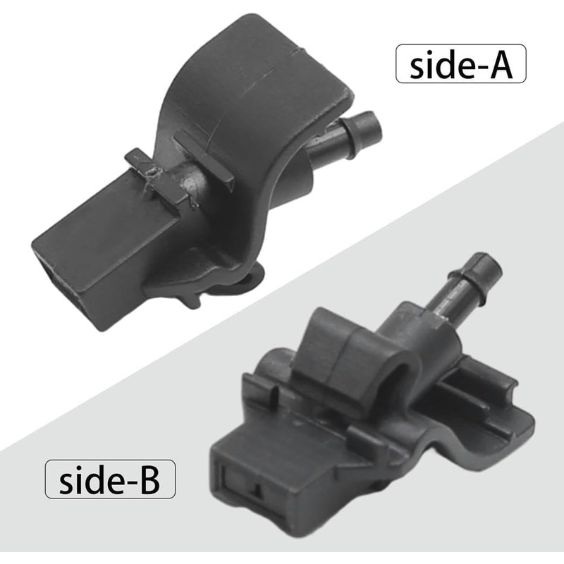 Merautop SJ Pack of 2 Car Windscreen Washer Nozzles Replacement