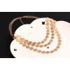 Syrios Gifts Statement Multi-Layer Gold Choker Necklace Round Charm -