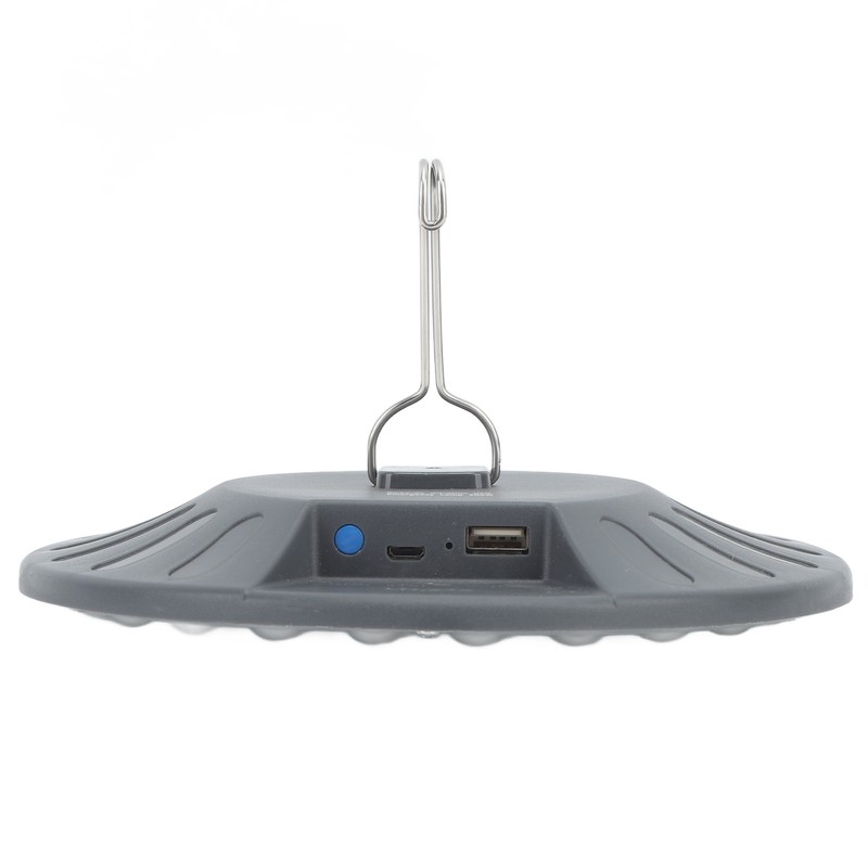 LED Camping Light USB Rechargeable Portable Round Disc Waterproof Hanging
