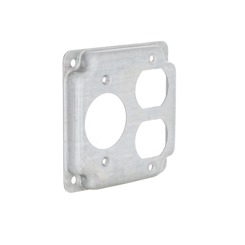 Hubbell Electrical PROD 831C Square Cover 4"W/1 DUPLEX/1-20A