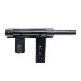 3/4" Heavy Duty Slide Bolt Weld-On Steel Latch – Large Gate Latch for Metal Gates, Doors, and Fences