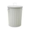 MARKSON 20 Gallon Trash Can, Steel Trash Can with Lid,