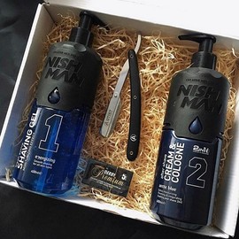 NISHMAN Shaving Gel 1 Fresh Active Shaving Gel Energizing 400 ml