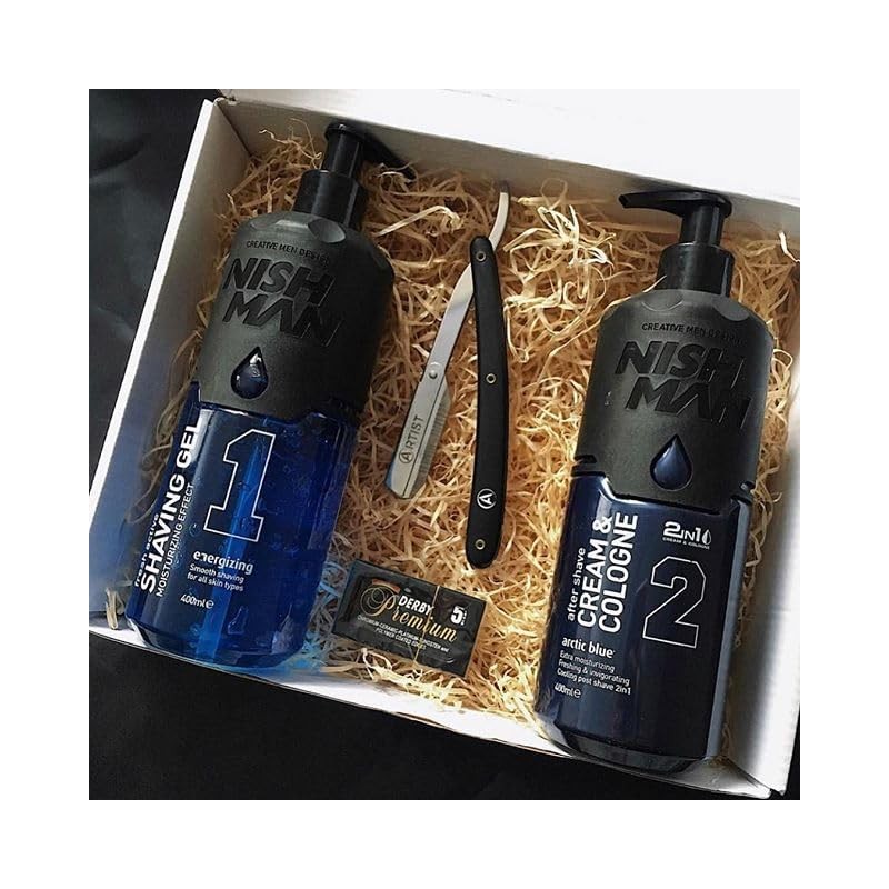 NISHMAN Shaving Gel 1 Fresh Active Shaving Gel Energizing 400