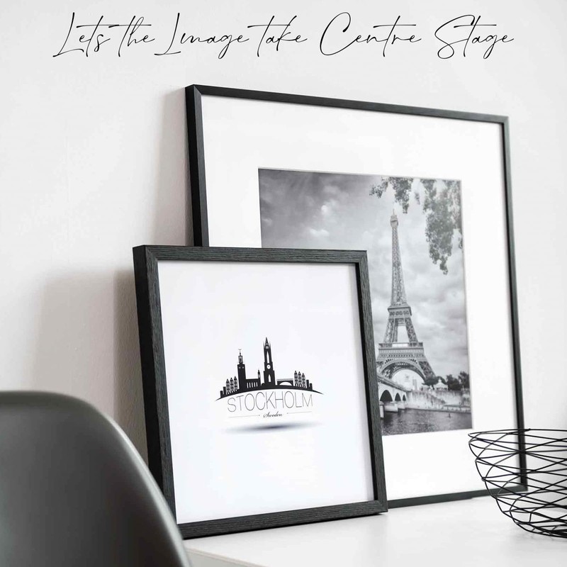 nielsen Black Wooden Photo Frame 24 x 30 cm Portrait