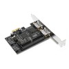 Adapter Card PCIe to SATA ESATA IDE PCB Network Converter
