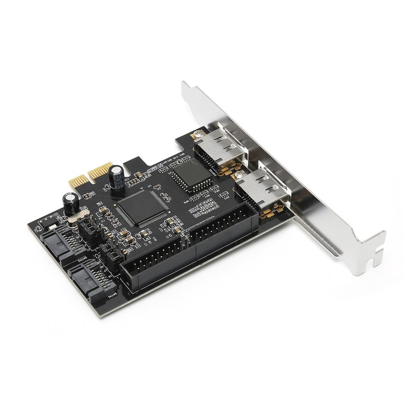 Adapter Card PCIe to SATA ESATA IDE PCB Network Converter
