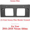 US AUTO PARTS PLUS New Front License Plate Bracket Textured