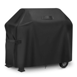 GARPROVM Grill Cover, 420D Oxford Waterproof Grill Cover Outdoor BBQ Tarpaulin, Gas Grill Rain Cover Dustproof for Weber, Brinkmann, Char Broil 183 x 66 x 130 cm